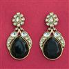 Indo Western Classic Earring With Mehndi Plating