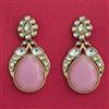 Indo Western Classic Earring With Mehndi Plating