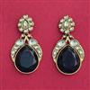 Indo Western Classic Earring With Mehndi Plating