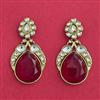 Indo Western Classic Earring With Mehndi Plating