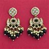 Indo Western Classic Earring With Mehndi Plating