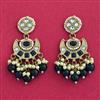 Indo Western Classic Earring With Mehndi Plating