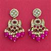 Indo Western Classic Earring With Mehndi Plating