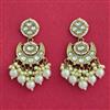 Indo Western Classic Earring With Mehndi Plating