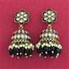 Indo Western Jhumki With Mehndi Plating