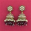 Indo Western Jhumki With Mehndi Plating