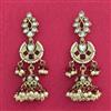 Indo Western Jhumki With Mehndi Plating