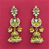 Indo Western Jhumki With Mehndi Plating