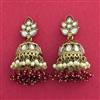 Indo Western Jhumki With Mehndi Plating