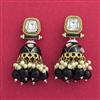 Indo Western Jhumki With Mehndi Plating