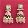 Indo Western Jhumki With Mehndi Plating