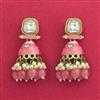 Indo Western Jhumki With Mehndi Plating
