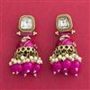 Indo Western Jhumki With Mehndi Plating