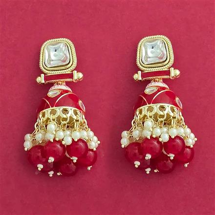 Indo Western Jhumki With Gold Plating