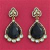 Indo Western Classic Earring With Mehndi Plating