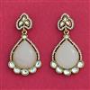 Indo Western Classic Earring With Mehndi Plating