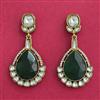 Indo Western Classic Earring With Mehndi Plating
