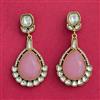 Indo Western Classic Earring With Mehndi Plating