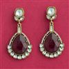 Indo Western Classic Earring With Mehndi Plating