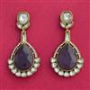 Indo Western Classic Earring With Mehndi Plating