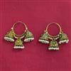 Indo Western Jhumki With Mehndi Plating
