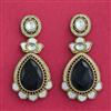 Indo Western Classic Earring With Mehndi Plating