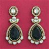 Indo Western Classic Earring With Mehndi Plating
