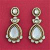Indo Western Classic Earring With Mehndi Plating
