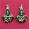 Indo Western Classic Earring With Mehndi Plating