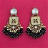 Indo Western Classic Earring With Mehndi Plating