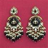 Indo Western Classic Earring With Mehndi Plating