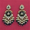 Indo Western Classic Earring With Mehndi Plating