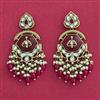 Indo Western Classic Earring With Mehndi Plating