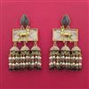 Indo Western Jhumki With Mehndi Plating
