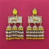 Indo Western Jhumki With Mehndi Plating