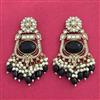Indo Western Classic Earring With Mehndi Plating