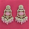 Indo Western Classic Earring With Mehndi Plating