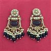 Indo Western Classic Earring With Mehndi Plating