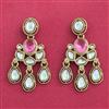 Indo Western Classic Earring With Mehndi Plating