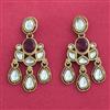 Indo Western Classic Earring With Mehndi Plating