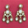 Indo Western Classic Earring With Mehndi Plating