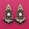 Indo Western Classic Earring With Mehndi Plating