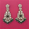 Indo Western Classic Earring With Mehndi Plating