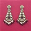 Indo Western Classic Earring With Mehndi Plating