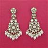 Indo Western Classic Earring With Mehndi Plating