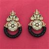 Indo Western Classic Earring With Mehndi Plating
