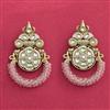 Indo Western Classic Earring With Mehndi Plating