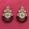 Indo Western Classic Earring With Mehndi Plating