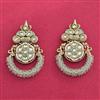 Indo Western Classic Earring With Mehndi Plating