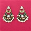 Indo Western Classic Earring With Mehndi Plating